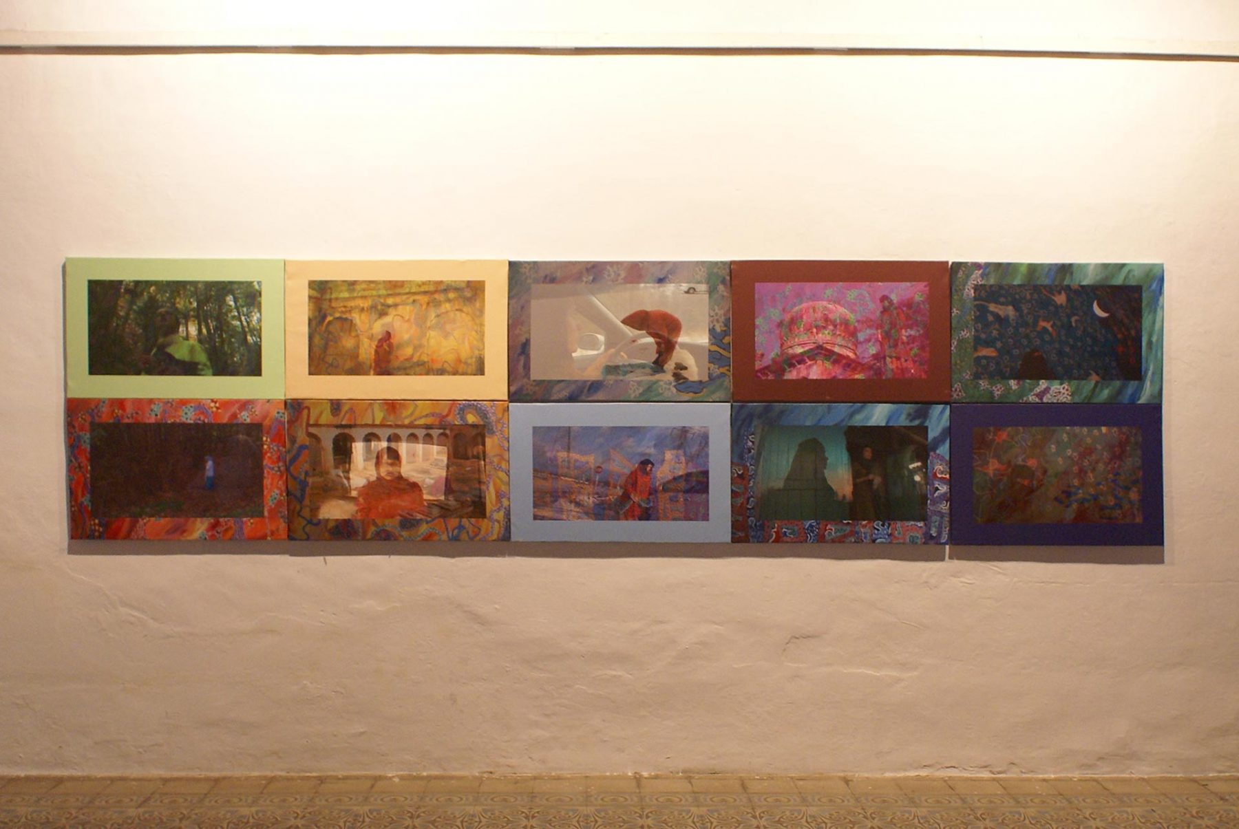 Salaat, view 3 (2011) mixed media installation