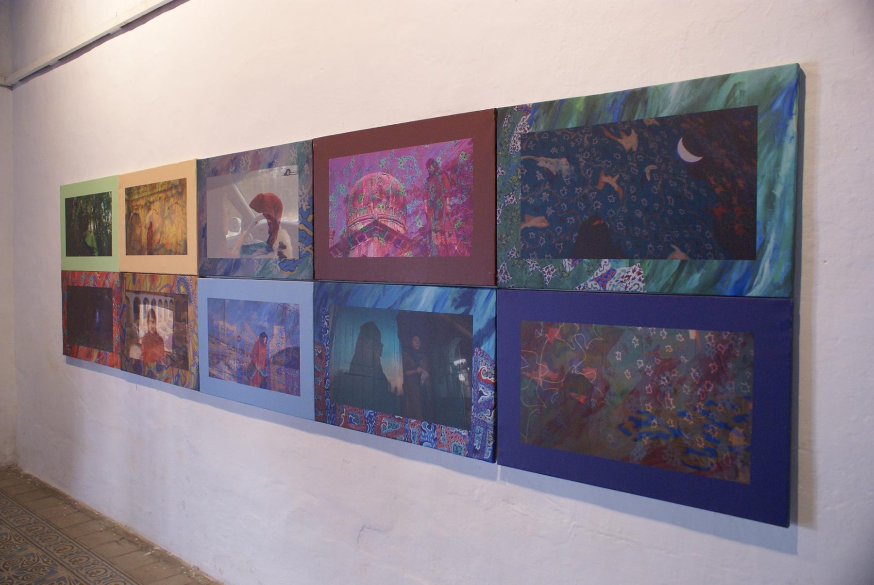 Salaat, view 5 (2011) mixed media installation