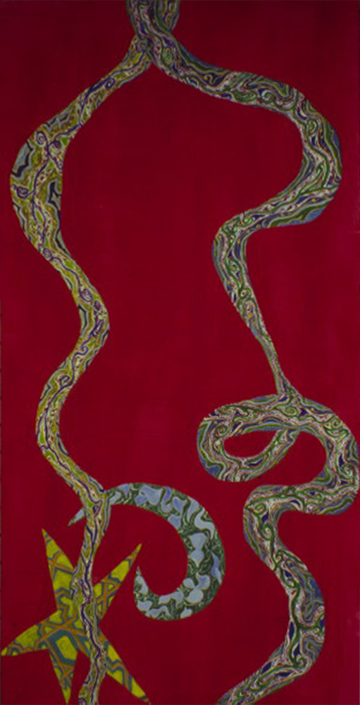 Towards Paradise (1994) acrylic on canvas